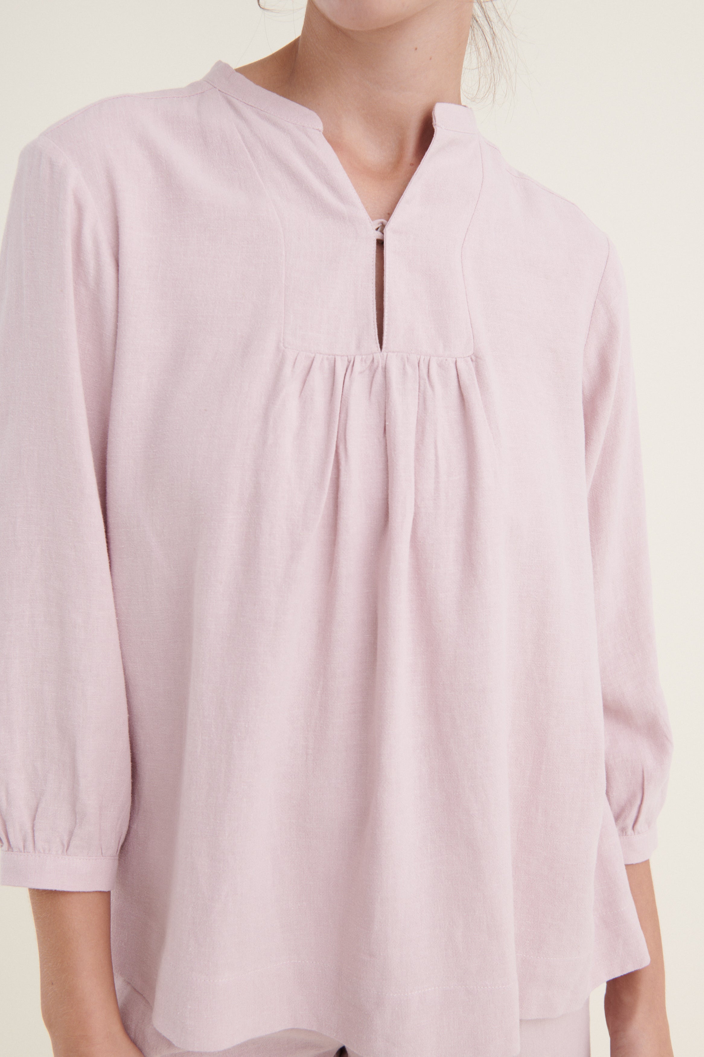 Basic Apparel Nedel Tunique Bluser 457 Burnished Lilac